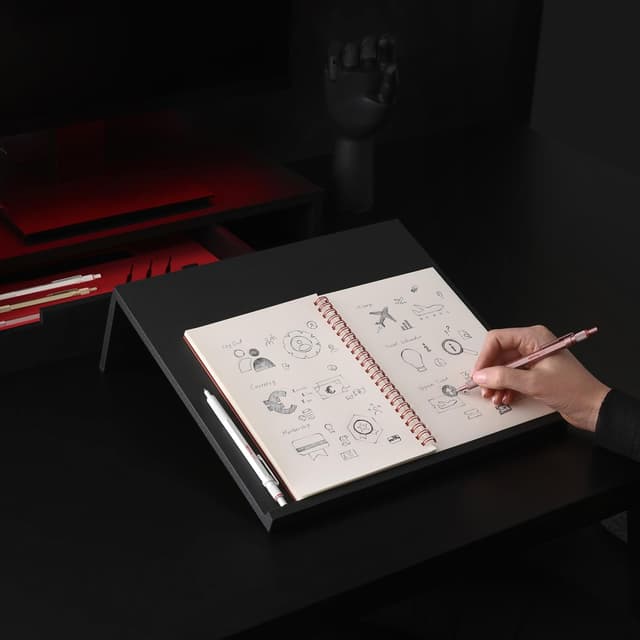 Thumbnail 4 de Rotring 600 Bolígrafo Azul, Punta Media, Cuerpo Blanco Perla ✍