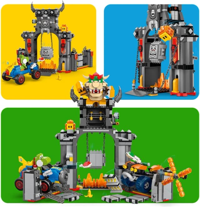 Thumbnail 4 de LEGO Super Mario Mario Kart – Bowsers Festung 72039