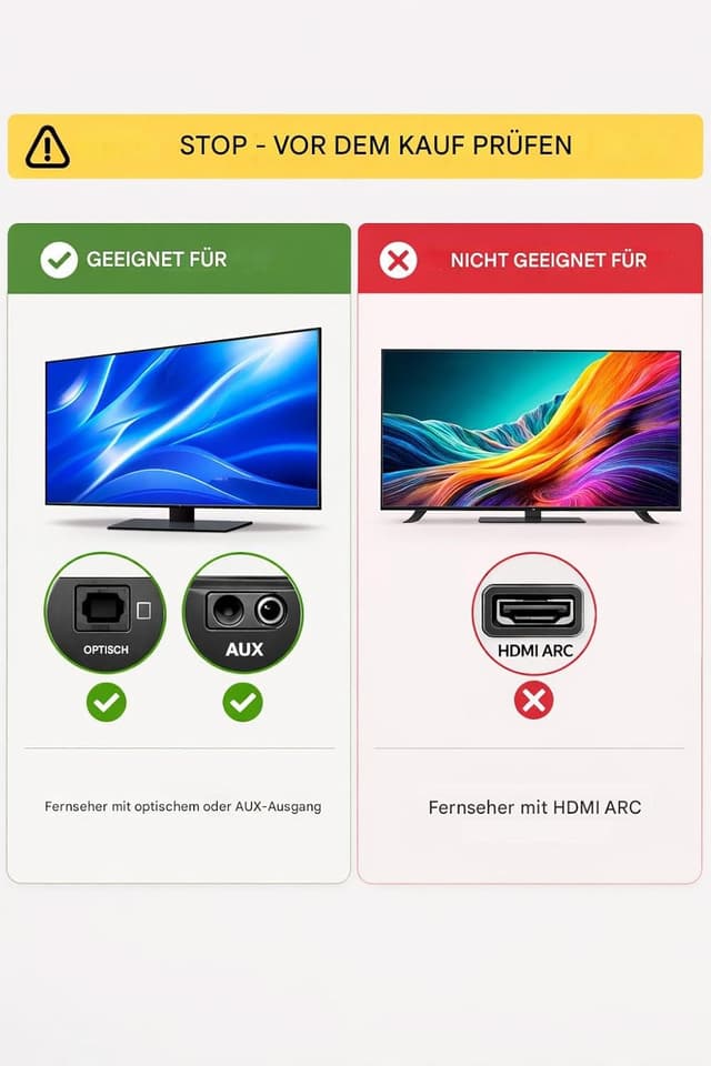 Detalle de Avantree HT5009 Plus kabellose TV-Kopfhörer mit 60 Std. Akku