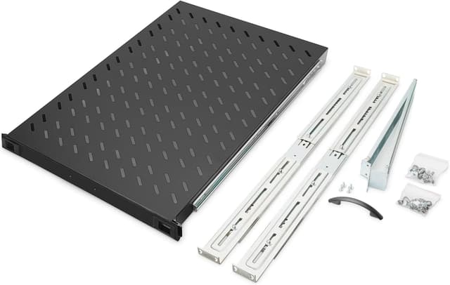 Thumbnail 5 de Digitus Ripiano Armadio Estraibile 1U Nero