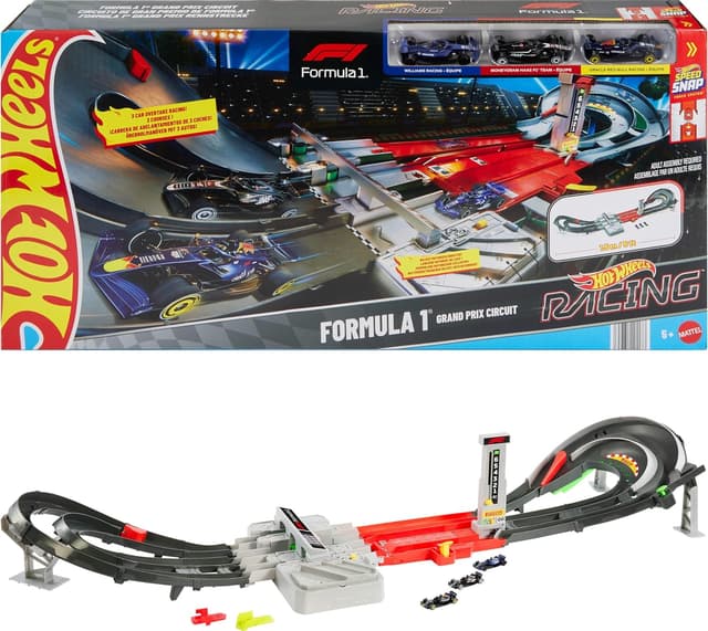 Imagen de Hot Wheels Formula 1 Grand Prix Track Set en OfertitasTOP