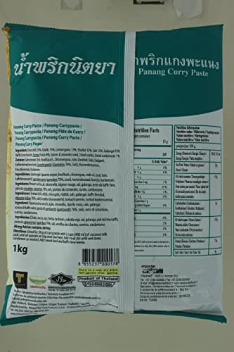 Thumbnail 1 de NITTAYA Pasta de curry Panang 1 kg 🍲