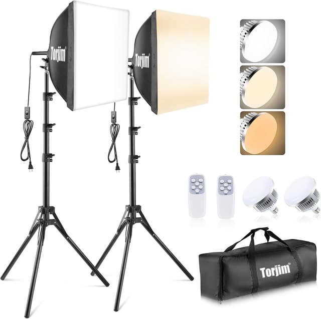 Imagen de Torjim Softbox 16" x 16" LED Softbox Kit en OfertitasTOP