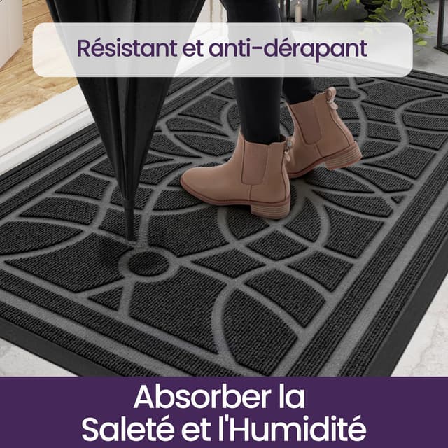 Detalle de DEXI paillasson intérieur 60 x 90 cm