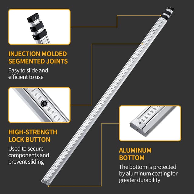 Thumbnail 4 de Firecore Nivellierlatte 3 m