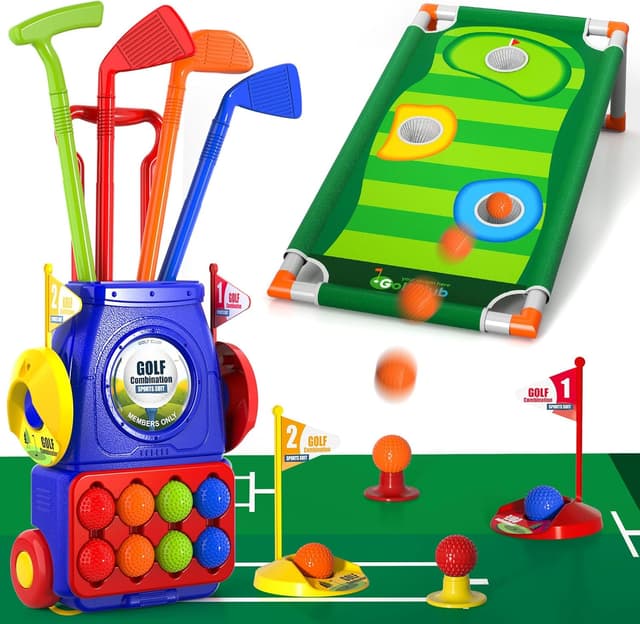 Imagen de Bennol Upgraded Kids Toddler Golf Set for Ages 3-7 ⛳ en OfertitasTOP