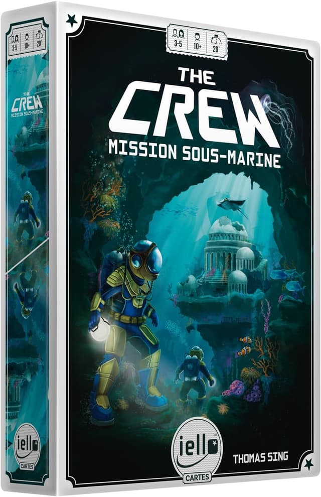 Detalle de IELLO The Crew : Mission sous-Marine (version française) — jeu de plis coopératif