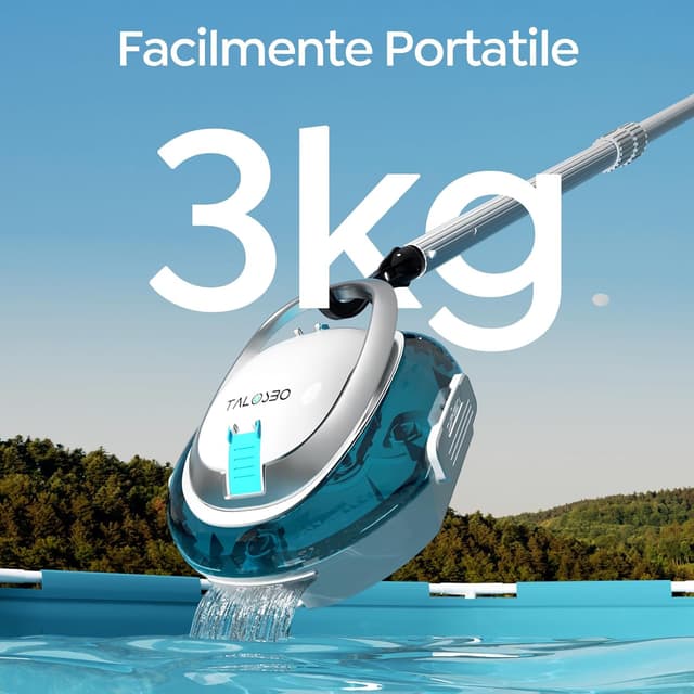 Thumbnail 6 de TALOSBO (2026 Upgrade) S2 Robot Piscina Senza Fili con doppia filtrazione, parcheggio automatico fino a 80 m²