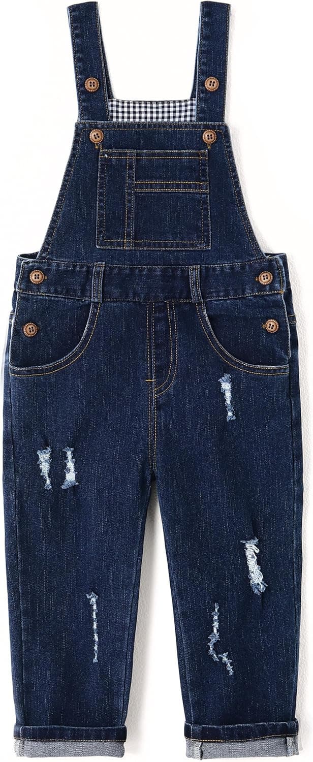 Detalle de KIDSCOOL SPACE Denim Overalls for Kids