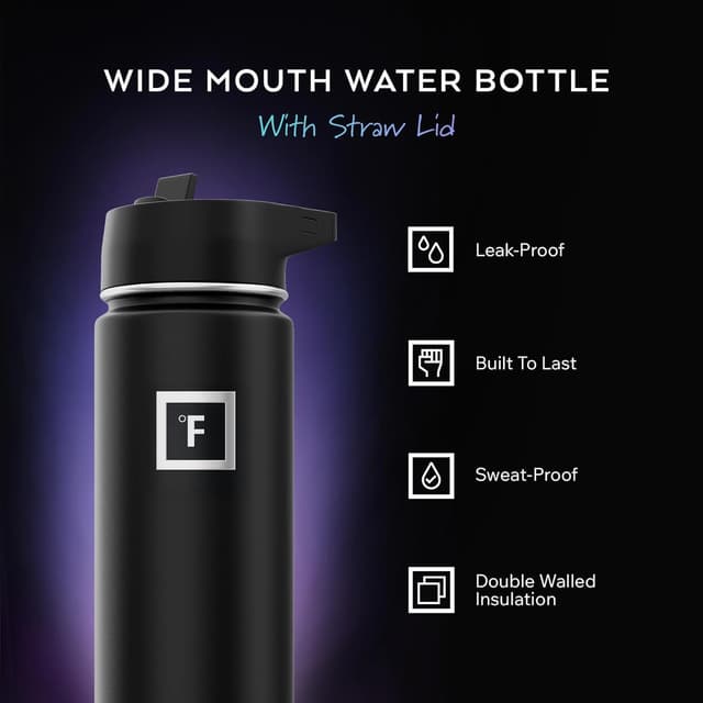 Thumbnail 1 de Iron Flask insulated water bottle 650 ml