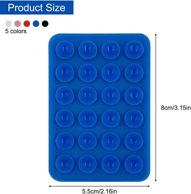 Thumbnail 1 de AYWFEY 5 Pcs Silicone Suction Cup Mounts
