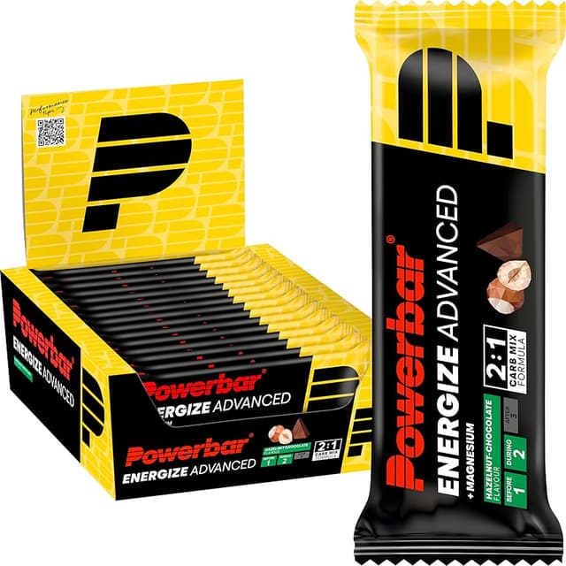 Imagen de Powerbar Energize Advanced Chocolate Hazelnut, 15x55g ⚡ en OfertitasTOP