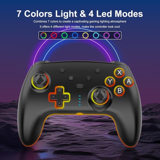 Detalle 2 de Wireless Controller für Switch Pro 800mAh