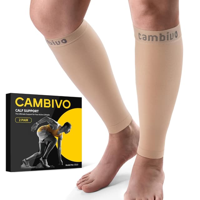 Detalle de CAMBIVO Calf Sleeves 20-30 mmHg
