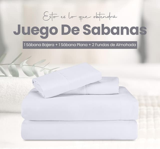 Thumbnail 2 de Utopia Bedding Juego 4 piezas 105x190 Microfibra