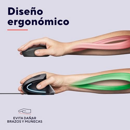 Thumbnail 2 de Trust Verto Ratón vertical ergonómico 1000/1600 dpi