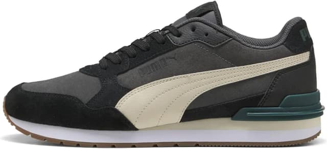 Detalle de PUMA St Runner V4 SD unisexe en cuir : sneaker quotidienne pour un style simple