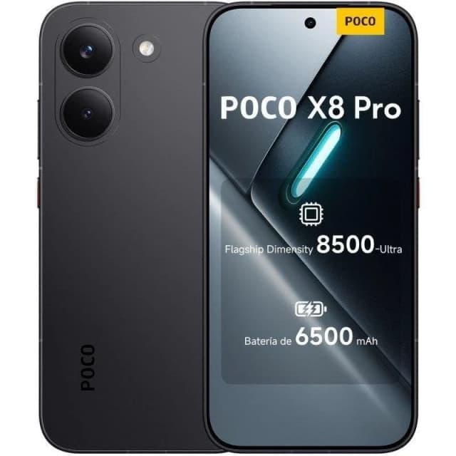 Detalle de POCO X8 Pro 5G 8GB/512GB de 6,59" Negro