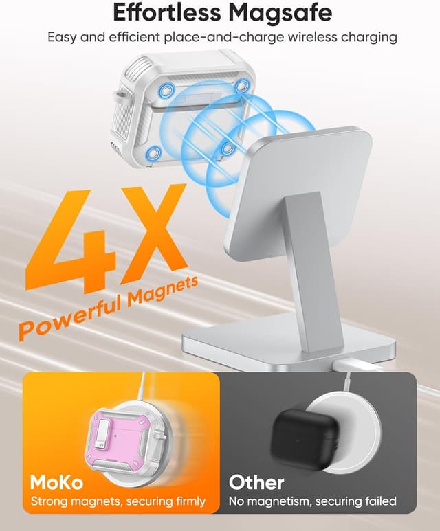 Thumbnail 3 de MoKo AirPods Pro 3 case lock 2025