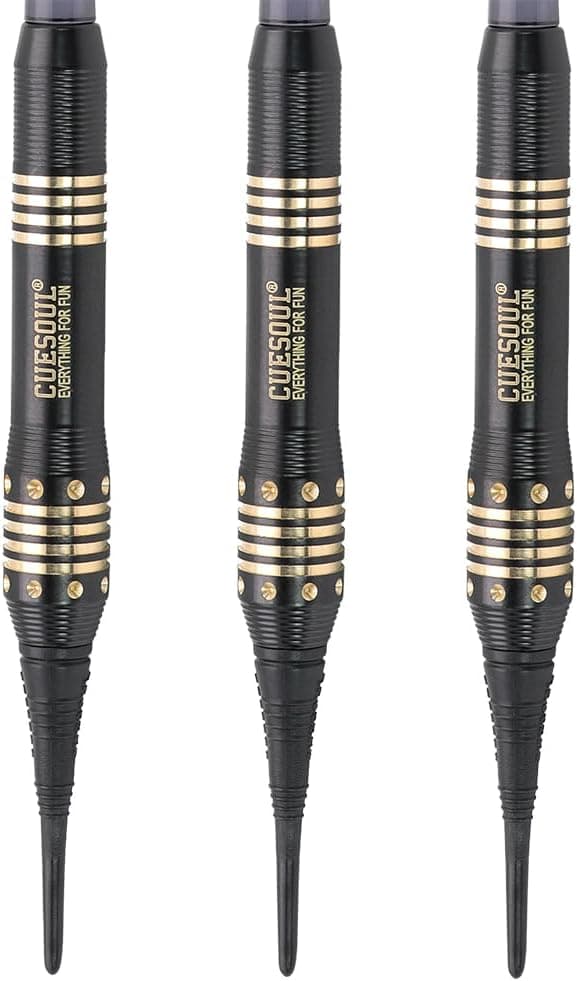 Detalle de CUESOUL Fléchettes de Luxe à pointe douce (16 g) avec étui