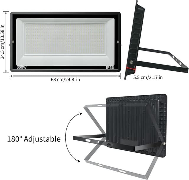 Thumbnail 6 de Blivrig 600W Focos LED exterior 6500K