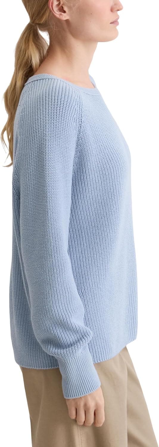 Detalle 2 de Marc O’Polo Damen Strickpullover aus Bio-Baumwolle im Loose Fit