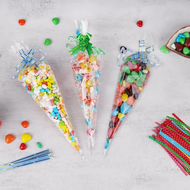 Thumbnail 4 de OFFCUP Süßigkeiten Tüten 16x30cm Transparent