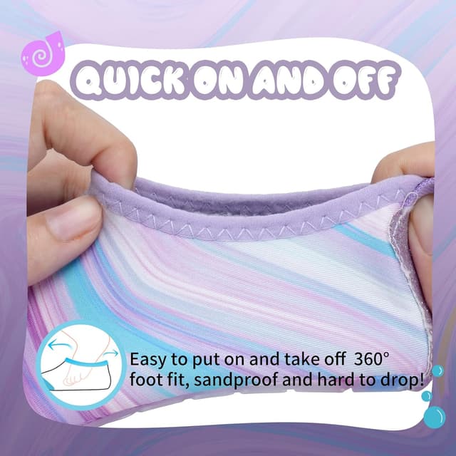 Detalle 2 de Kids water shoes socks for toddlers