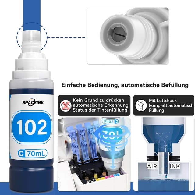 Thumbnail 5 de Tinte 102 Multipack 140 ml 🖨