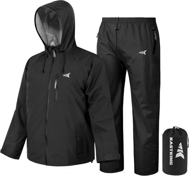 Detalle de KastKing HydroSense rain suit 100% polypropylene