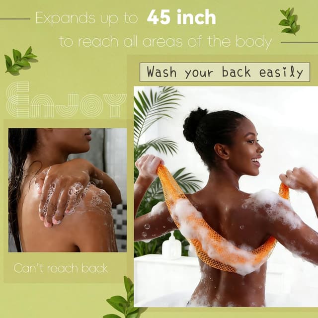 Thumbnail 5 de African Net Sponge 3-Piece Exfoliator