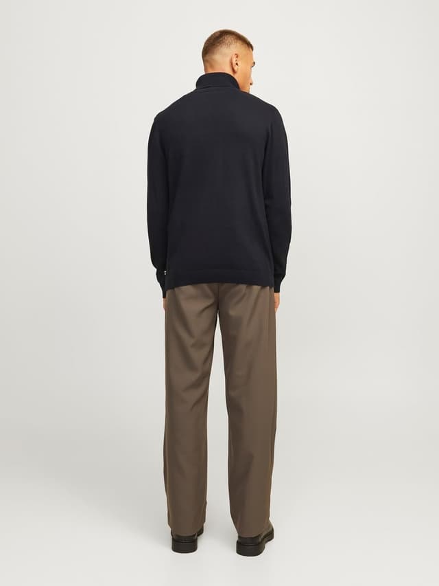 Detalle 2 de JACK & JONES Col roulé regular fit en coton biologique