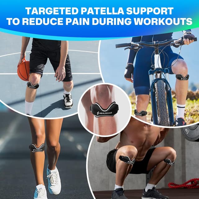 Thumbnail 6 de Healrecux Patellasehnenbandage für 28–48 cm