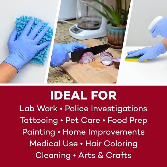 Thumbnail 6 de Dealmed Nitrile Exam Gloves Medium 200-count