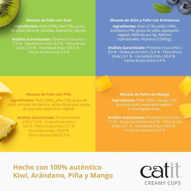 Thumbnail 4 de Catit Creamy Cups Friandise 4 x 25 g