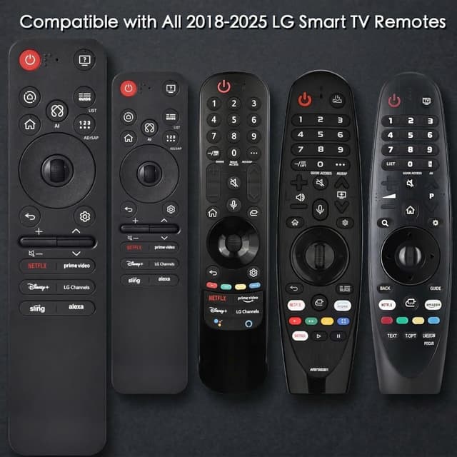 Detalle de LG Magic Remote 2019-2025