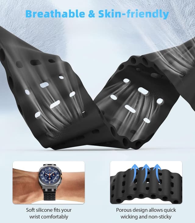 Detalle de MoKo Galaxy Watch Ultra strap 47mm