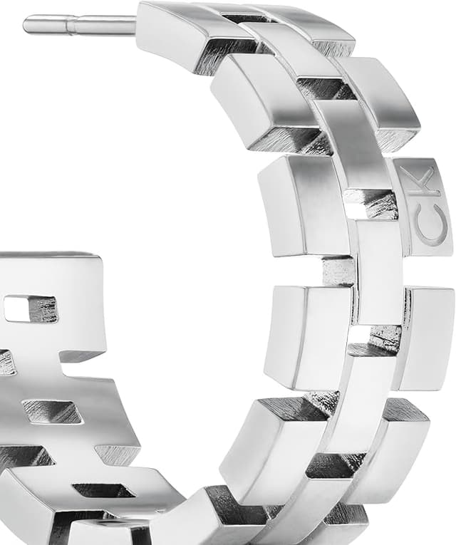 Thumbnail 2 de Calvin Klein Aros Geometric para Mujer en Acero Inoxidable