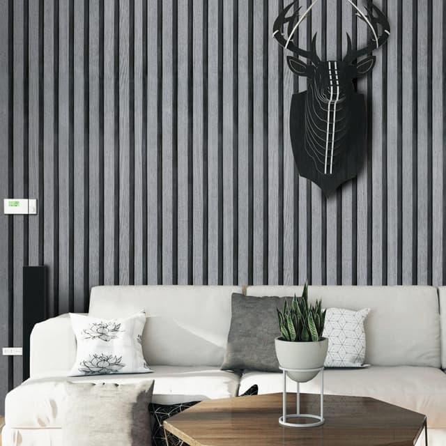 Detalle 2 de Timeet Holzoptik Tapete 44 cm x 600 cm