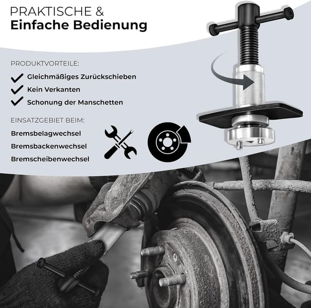 Thumbnail 3 de TRESKO Bremskolbenrücksteller 3‑teilig