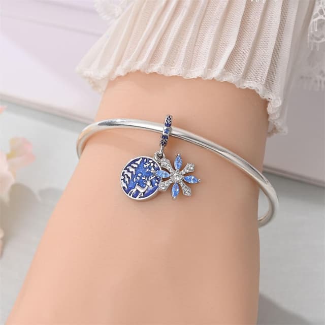 Detalle de Pandach Charm Anhänger 925 Silber für C3