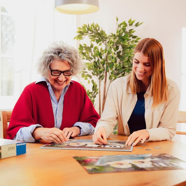 Detalle de Ravensburger Puzzle Adulte 200 pièces Golden – Bien-être, pièces épaisses et support inclus