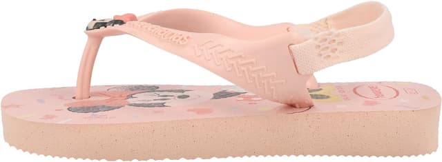 Detalle 2 de Havaianas Disney Classics II Rose – Tongues bébé, semelle en caoutchouc (21 EU)