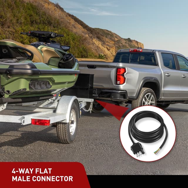 Thumbnail 4 de Nilight 4 Way Trailer End Connector 10 ft