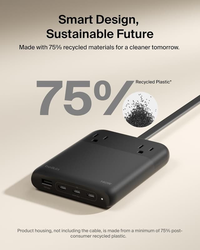 Thumbnail 6 de Belkin 140W GaN charging station