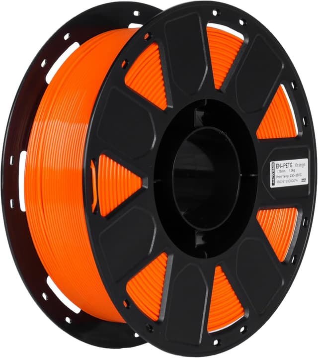 Detalle de Creality PETG Filament 1,75 mm (Ender 3D-Drucker) – 1 kg, Orange