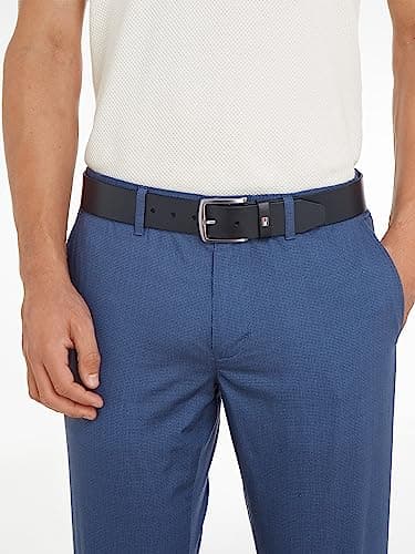 Thumbnail 1 de Tommy Hilfiger New Denton Belt 4.0 piel azul 95 cm 👔