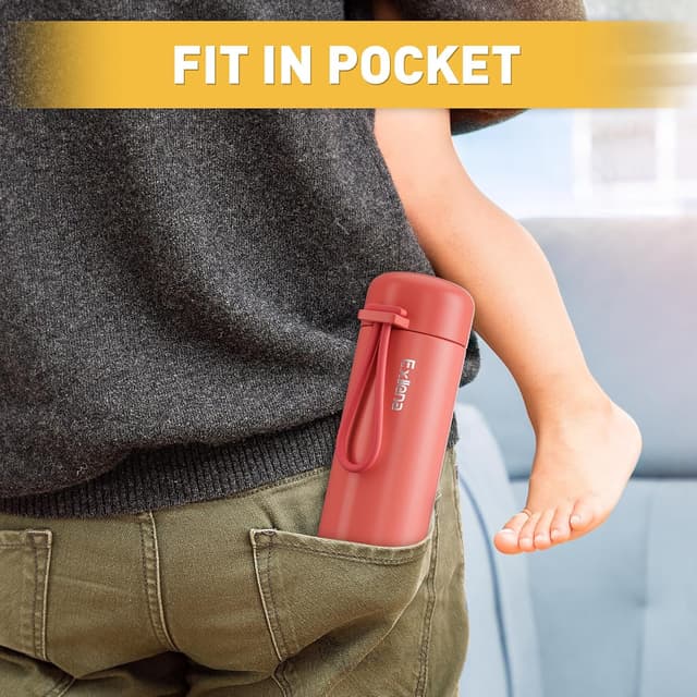 Thumbnail 6 de Exllena Small Flask 200ml coral red