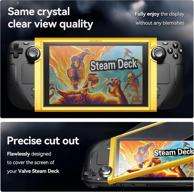 Detalle de ivoler Matt Panzerglas für Steam Deck 2 Stück