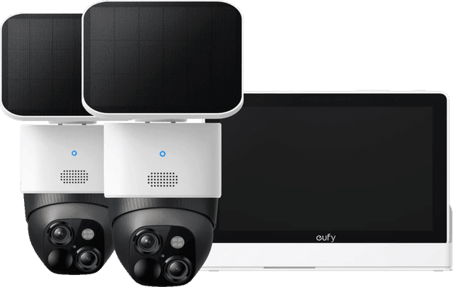 Detalle de eufy SoloCam S340 Doppelpack + Smart Display E10